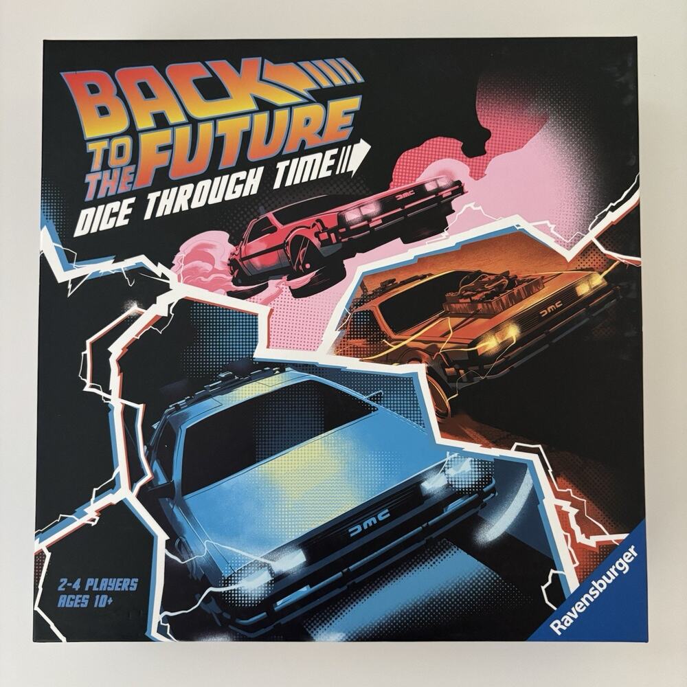 NEW Ravensburger Back to the Future: Dice Through Time Board Game